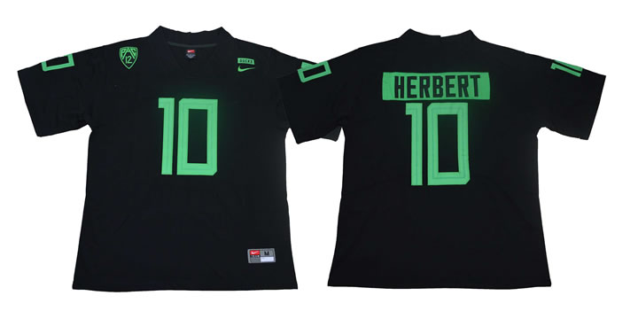 Oregon Ducks 10 Justin Herbert Black Nike College Football Jersey,We sell and wholesale Oregon Ducks 10 Justin Herbert Black Nike College Football Jersey on line form chian!